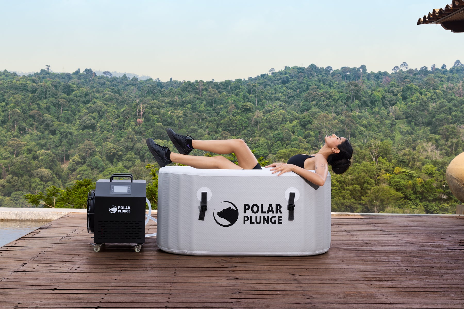 polarplunge sub-zero v2 with hot model cold plunge ice bath Malaysia